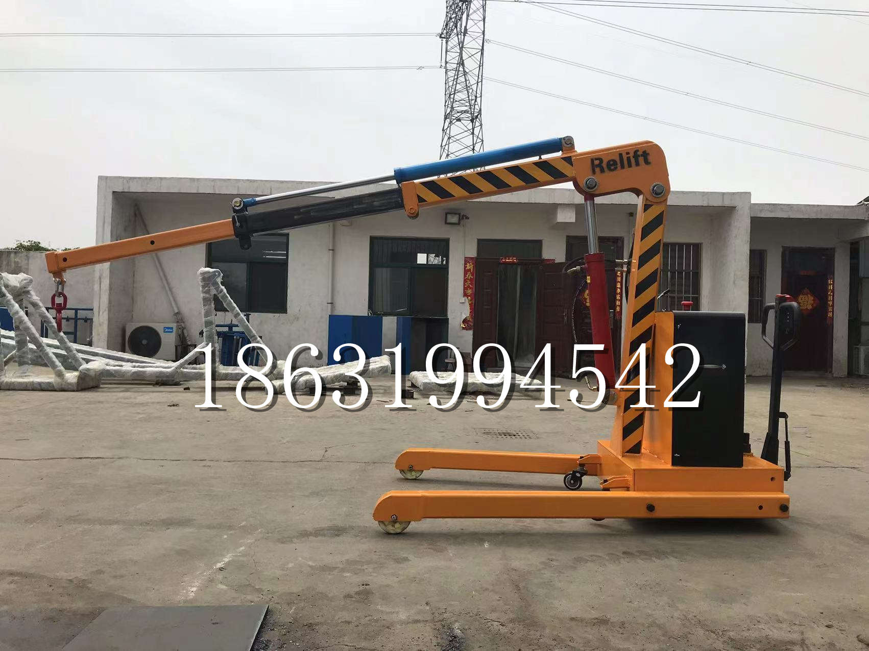 麦寮乡久征定做3吨三轮随车吊 农用园林绿化移树吊 平板工程用小吊机